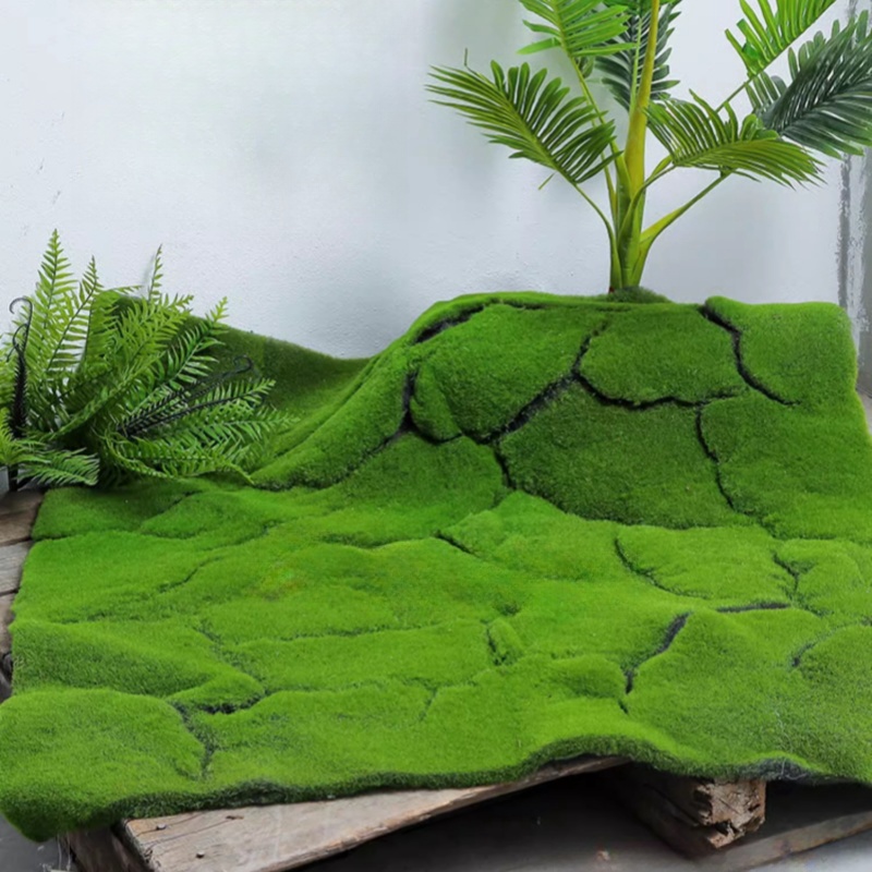 Terrarium Moss Art - Suni Çim Yosun Simülasyon Otlak Sahte