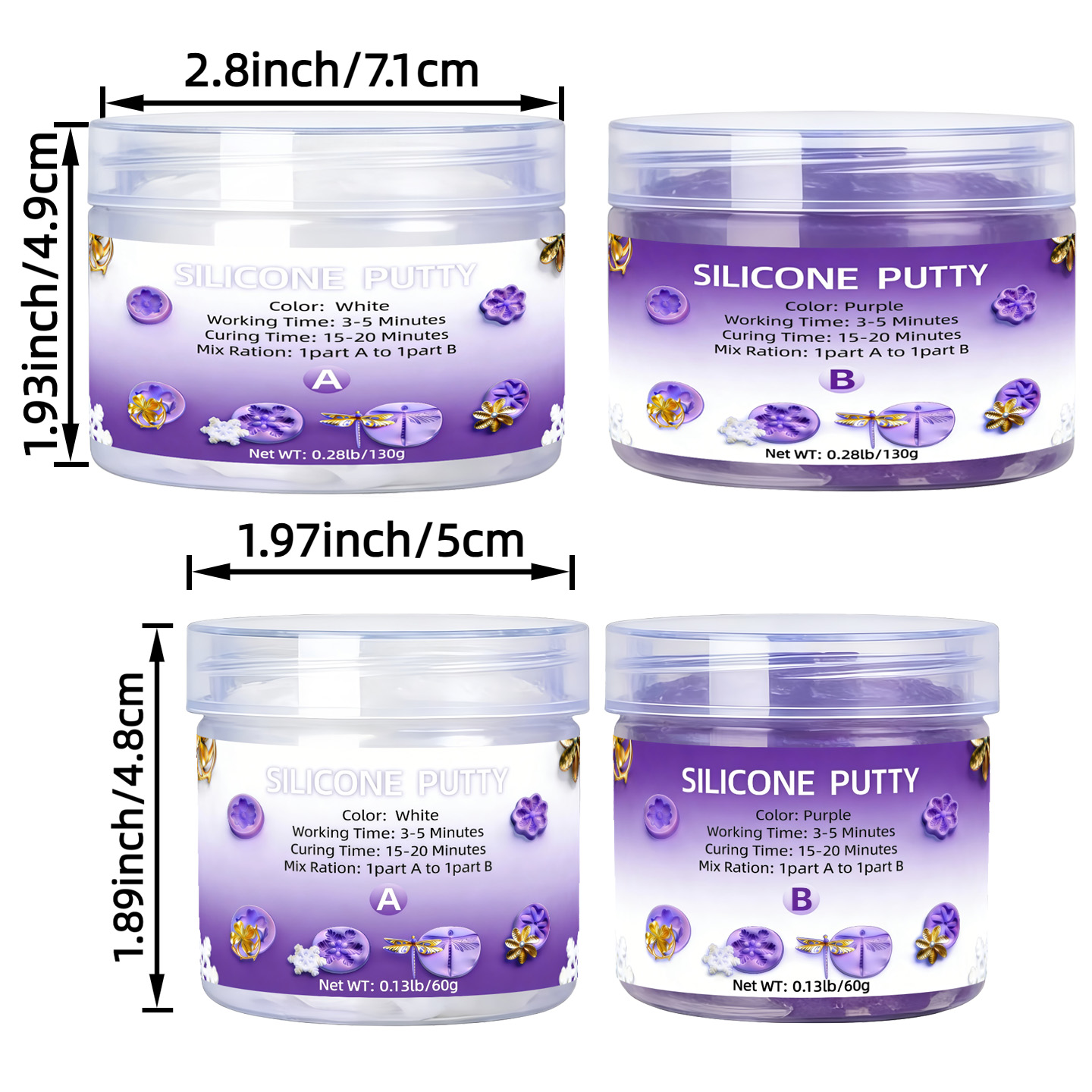 Resin Craft Kit - Silikon Macun - Silikon Kalıp Yapımı