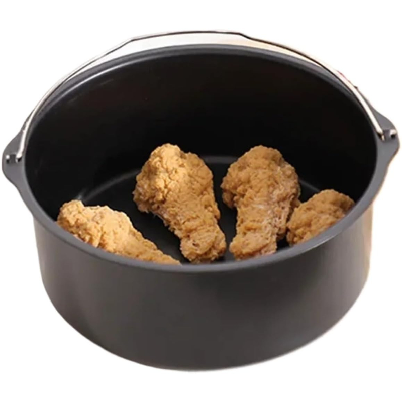 Coaster Mold Round - Metal Kek Kalıbı Yuvarlak Hava Fritöz