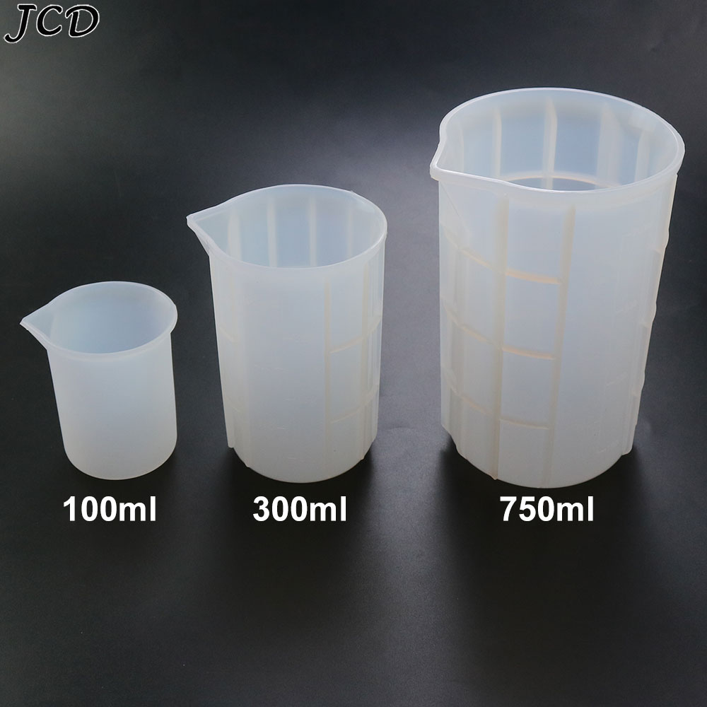 Mixing Cup Silicone - JCD 100ML/300ML/750ML silikon ölçüm kabı ölçekli