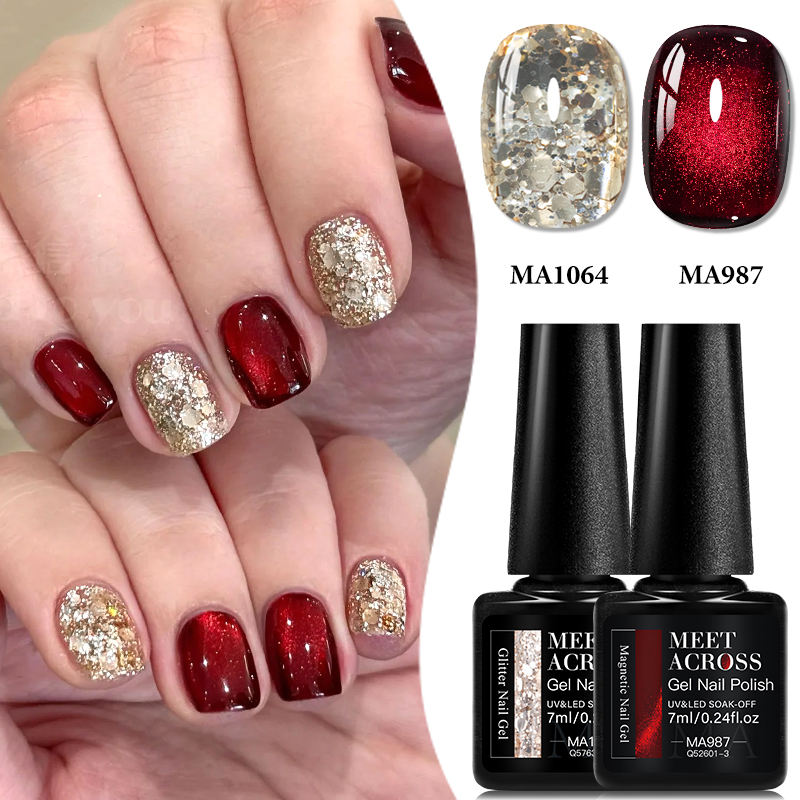 Resin Glitter Pack - 2'li Manyetik Jel ve Simli Jel