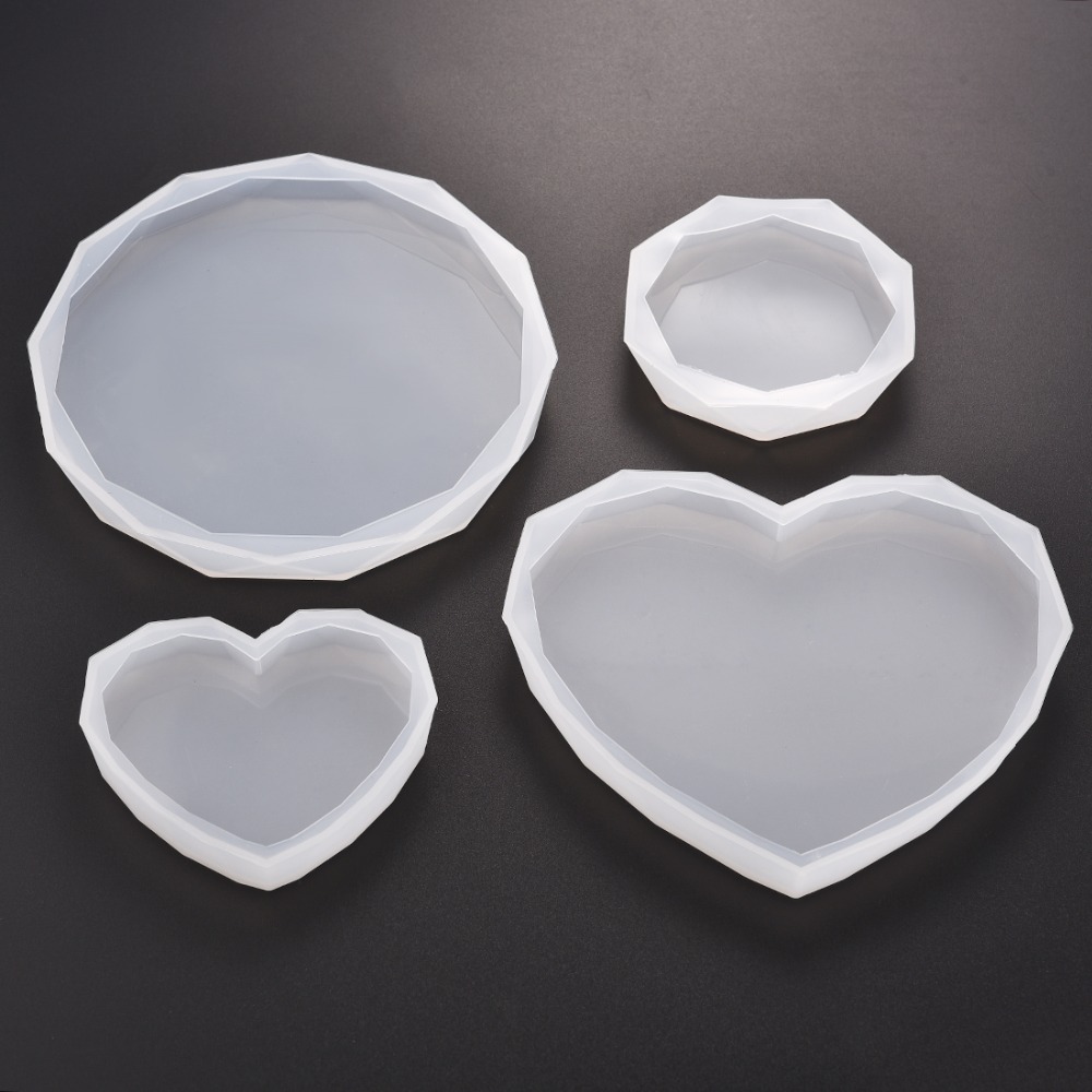 Coaster Mold Round - Reçine Coaster Silikon Kalıp Döküm Yuvarlak
