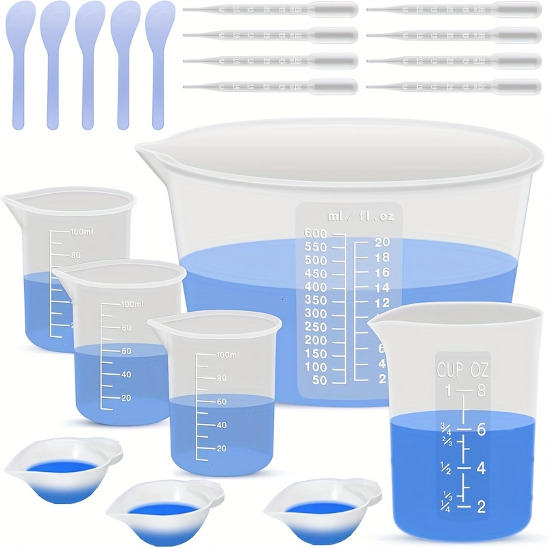 Mixing Cup Silicone - Reçine Malzemeleri için Silikon Reçine Karıştırma