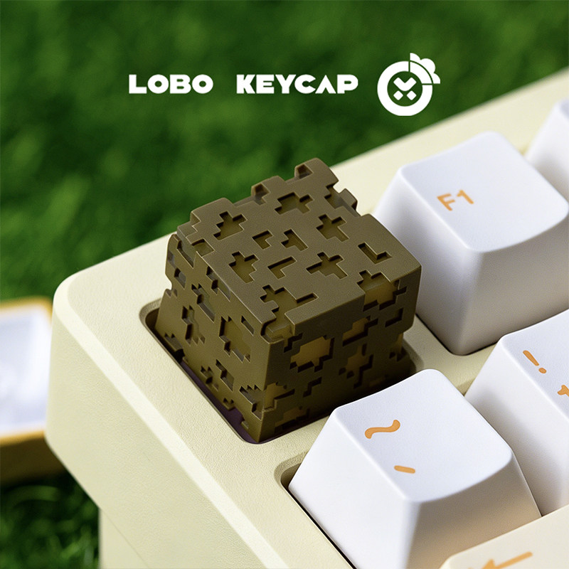 Resin Craft Minecraft - Karikatür Kare Minecraft Serisi Yaratıcı Klavye