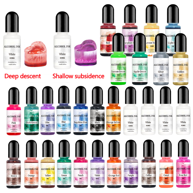 Resin Dye Alcohol - 10ml renklendirici boya için DIY epoksi