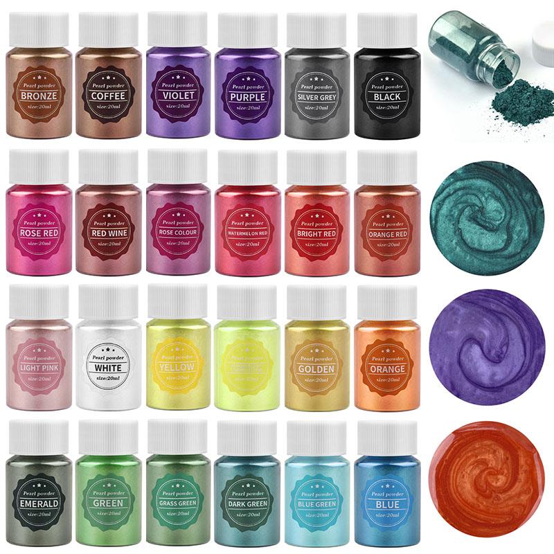 Resin Pigment Set - 10 ml Epoksi Reçine Pigment Dolgu