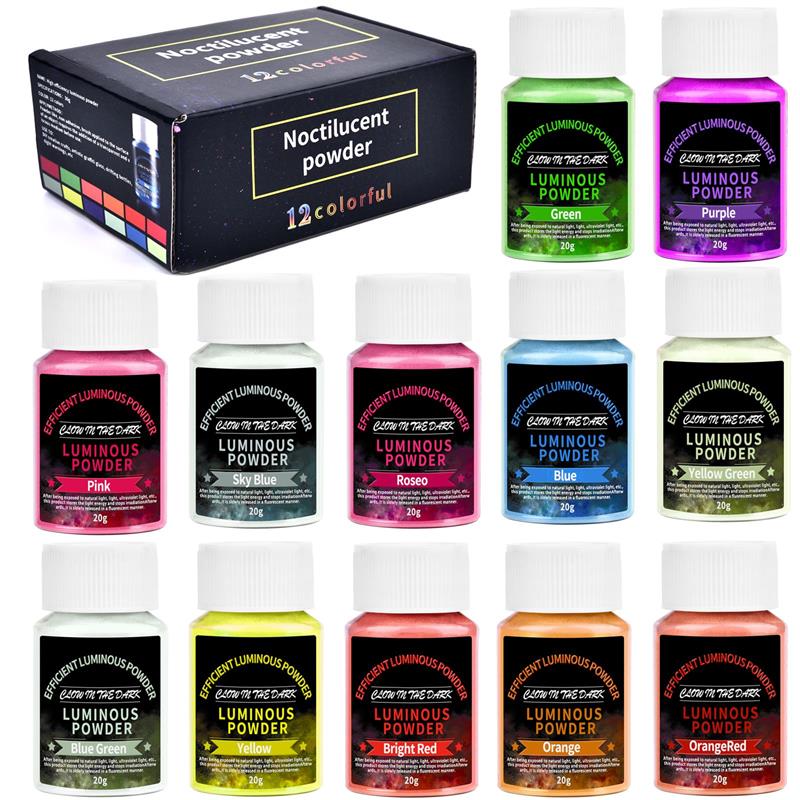 Resin Pigment Set - Aydınlık Toz Setleri Epoksi Reçine Pigment