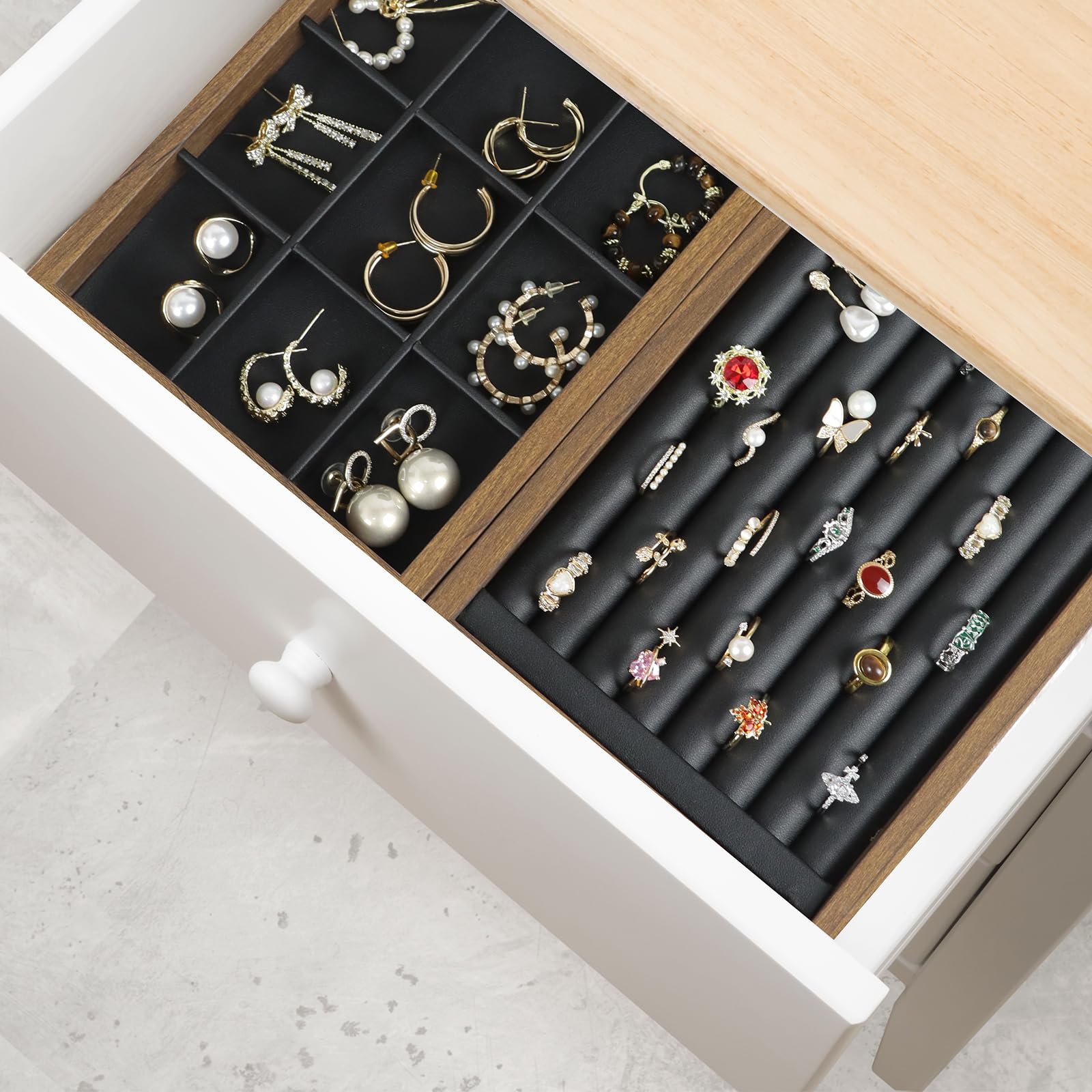 1 adet Çoklu Stiller Takı teşh - Wood Ring Blank incelemesi ve fiyatı