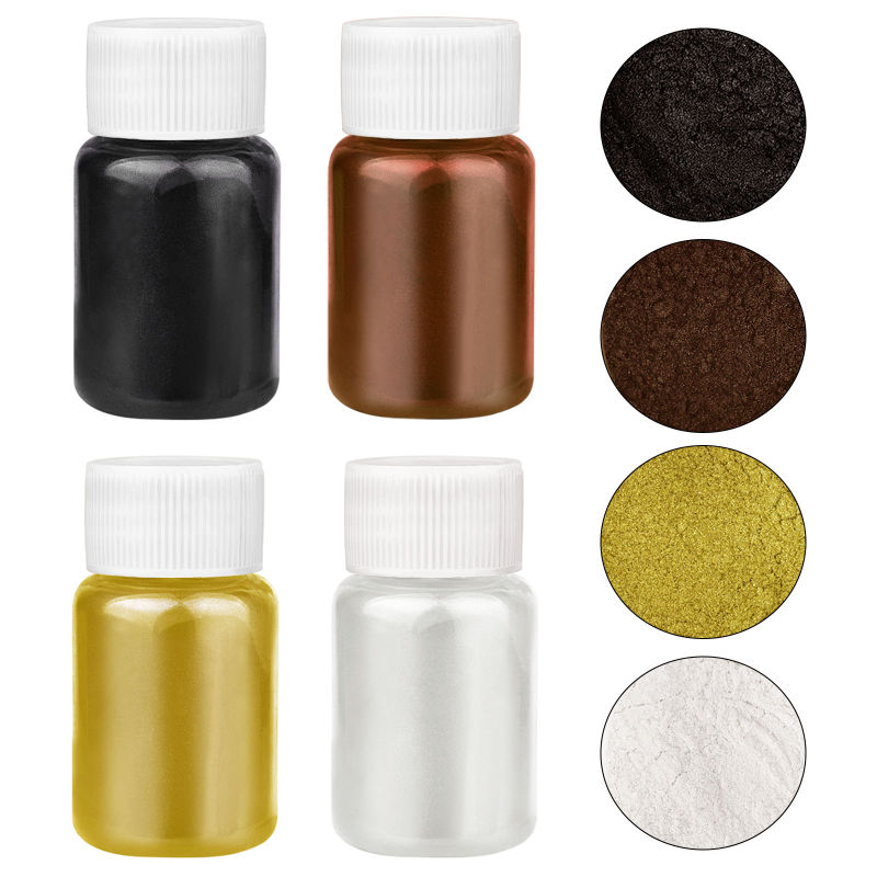 4 renk/Set sedefli toz reçine  - Resin Pigment Set incelemesi ve fiyatı