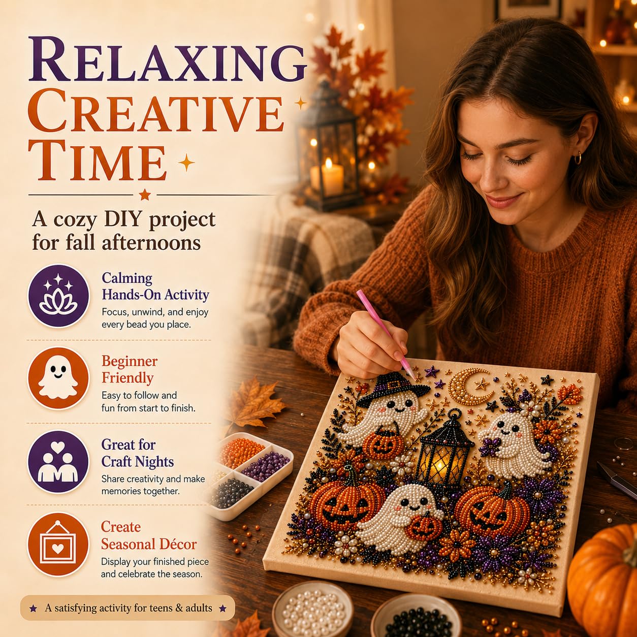 @Halloween Yetişkinler İçin İn - Resin Craft Kit incelemesi ve fiyatı