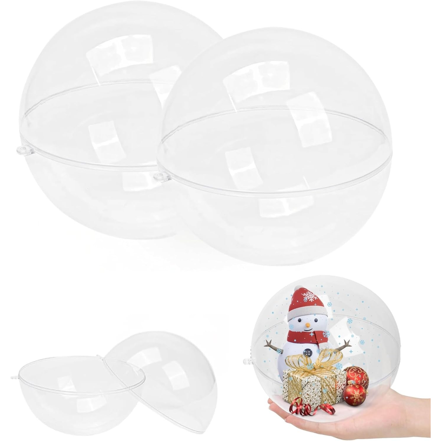 Doldurulabilir Şeffaf Süs Topu - Dome Mold Clear incelemesi ve fiyatı