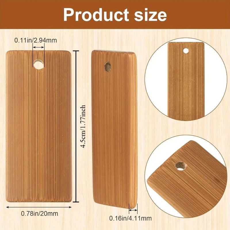 100 Adet Doğal Ahşap Etiket 45 - Wood Ring Blank incelemesi ve fiyatı