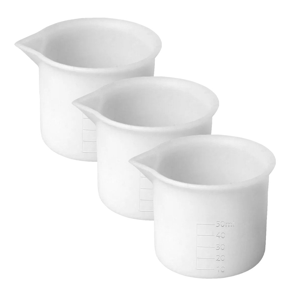 3 Adet 50Ml Silikon Ölçü Kabı  - Mixing Cup Silicone incelemesi ve fiyatı