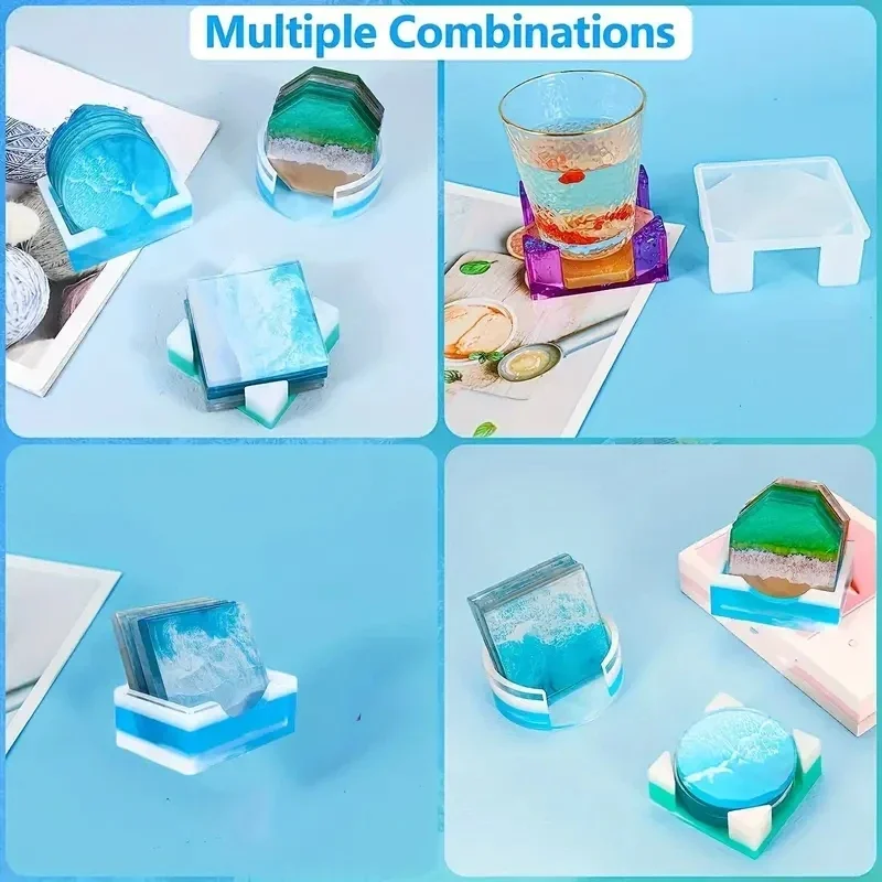5 Adet/Set DIY Epoksi Reçine B - Coaster Mold Round incelemesi ve fiyatı