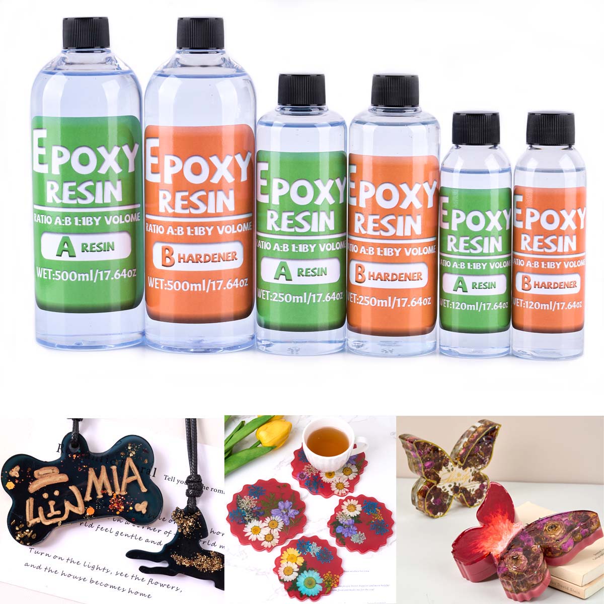 1:1 Oranı Epoksi Reçine Kiti A - Resin Jewelry Kit incelemesi ve fiyatı