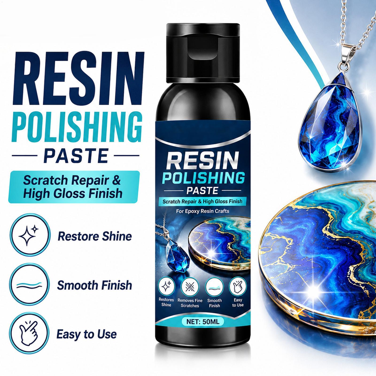 Reçine Parlatma Macunu 50ml Ep - Resin Craft Workshop incelemesi ve fiyatı