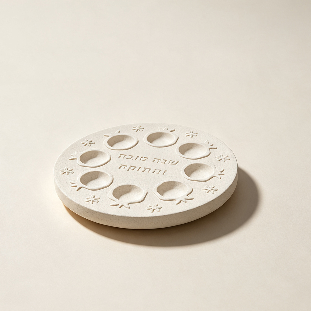 8 Bölmeli Roş Haşana Nar Silik - Serving Tray Mold incelemesi ve fiyatı