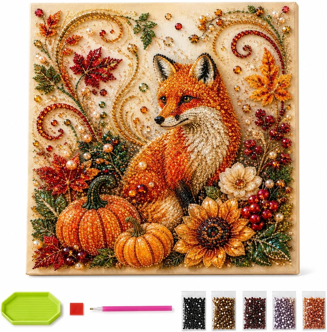 Sonbahar Elmas İnci Boyama Set - Resin Craft Kit incelemesi ve fiyatı