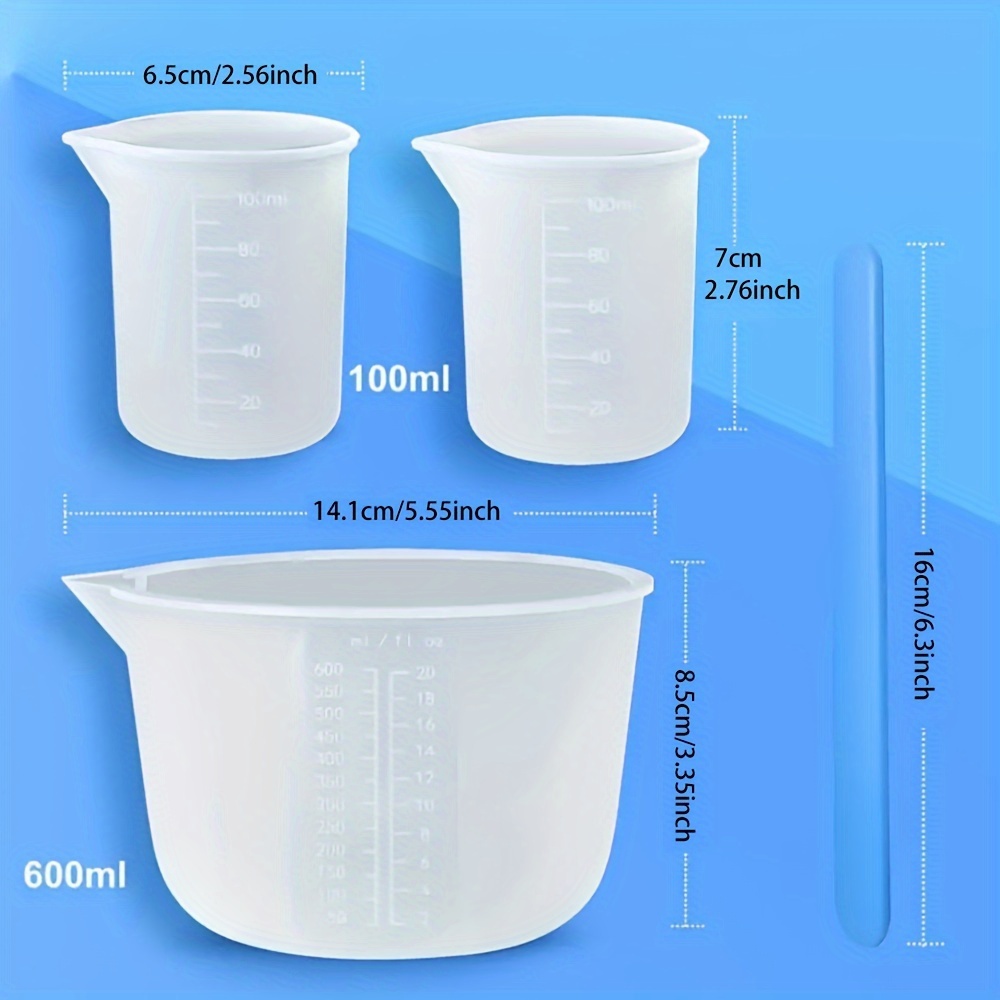 Silikon Ölçüm Kapları, 600ml/2 - Mixing Cup Silicone incelemesi ve fiyatı