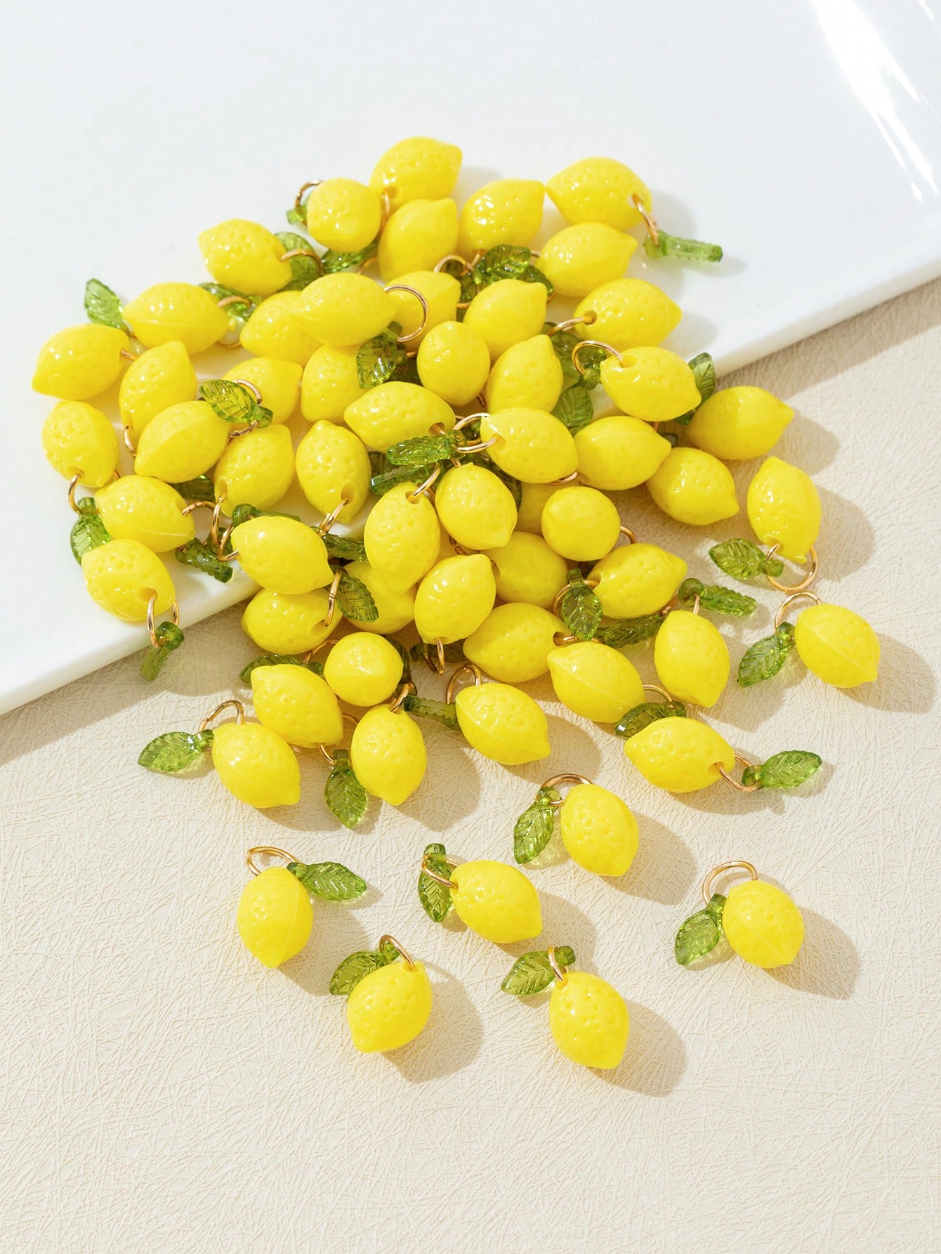 10 adet 3D limon reçine takıla - Resin Craft Supplies incelemesi ve fiyatı