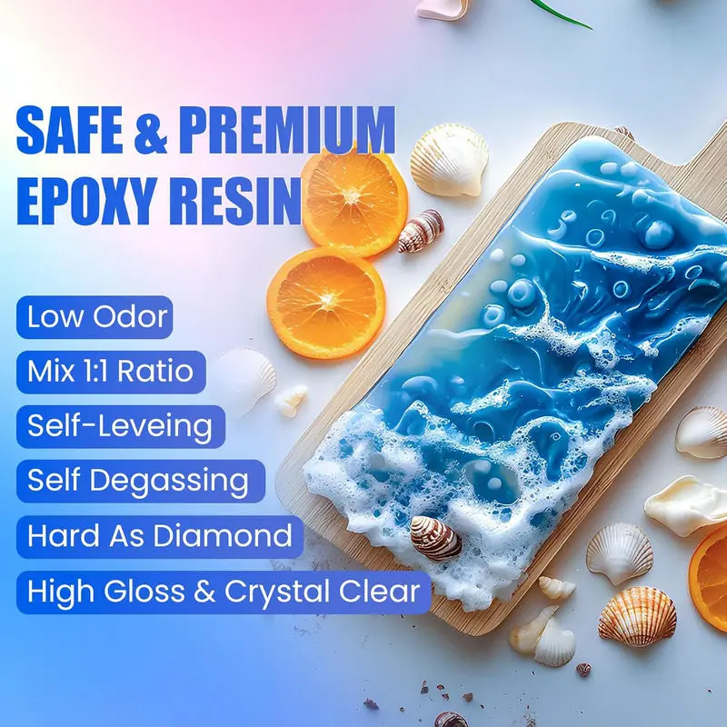 Kolay Karıştırılan Epoksi Reçi - Epoxy Uv Resin Kit incelemesi ve fiyatı