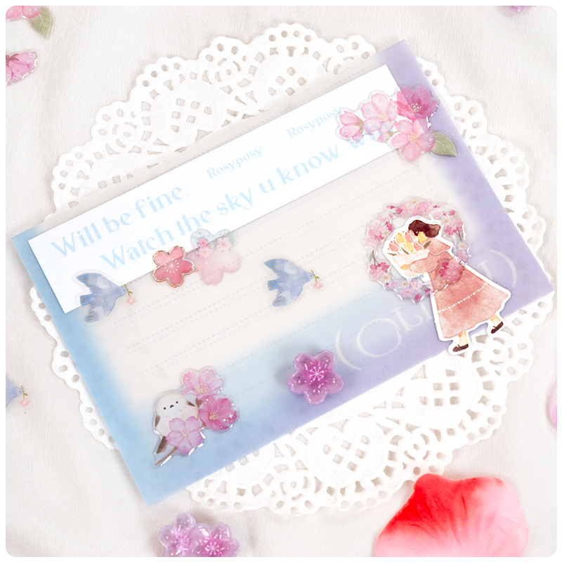 Japon Tarzı Sakura Kristal 3D  - Resin Craft Supplies incelemesi ve fiyatı