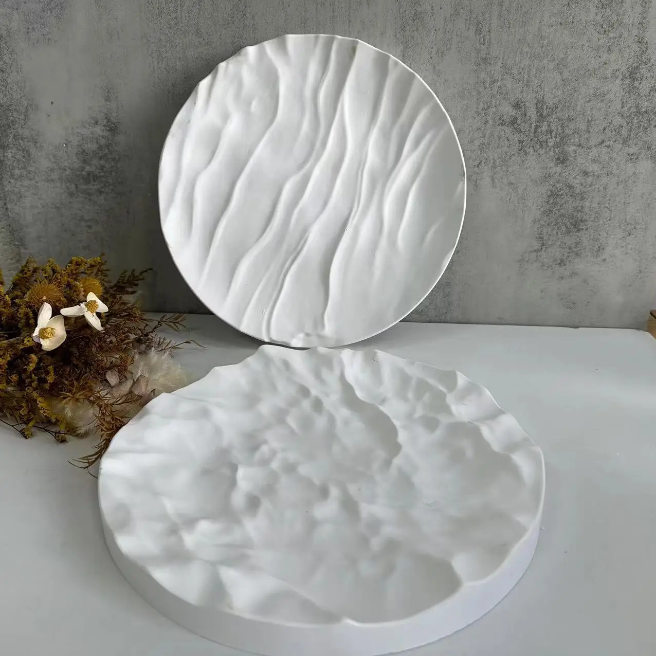 Düzensiz okyanus dalgaları büy - Coaster Mold Round incelemesi ve fiyatı