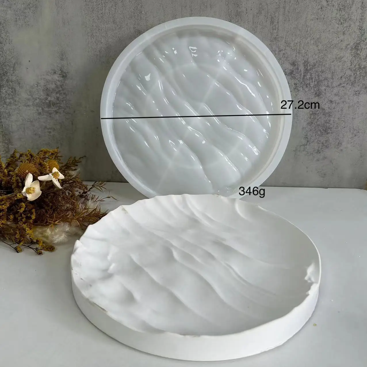 Düzensiz okyanus dalgaları büy - Coaster Mold Round incelemesi ve fiyatı
