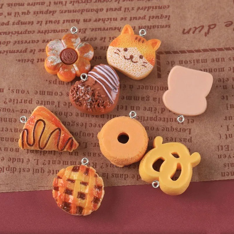 10 adet sevimli sahte gıda reç - Resin Crafts Diy incelemesi ve fiyatı