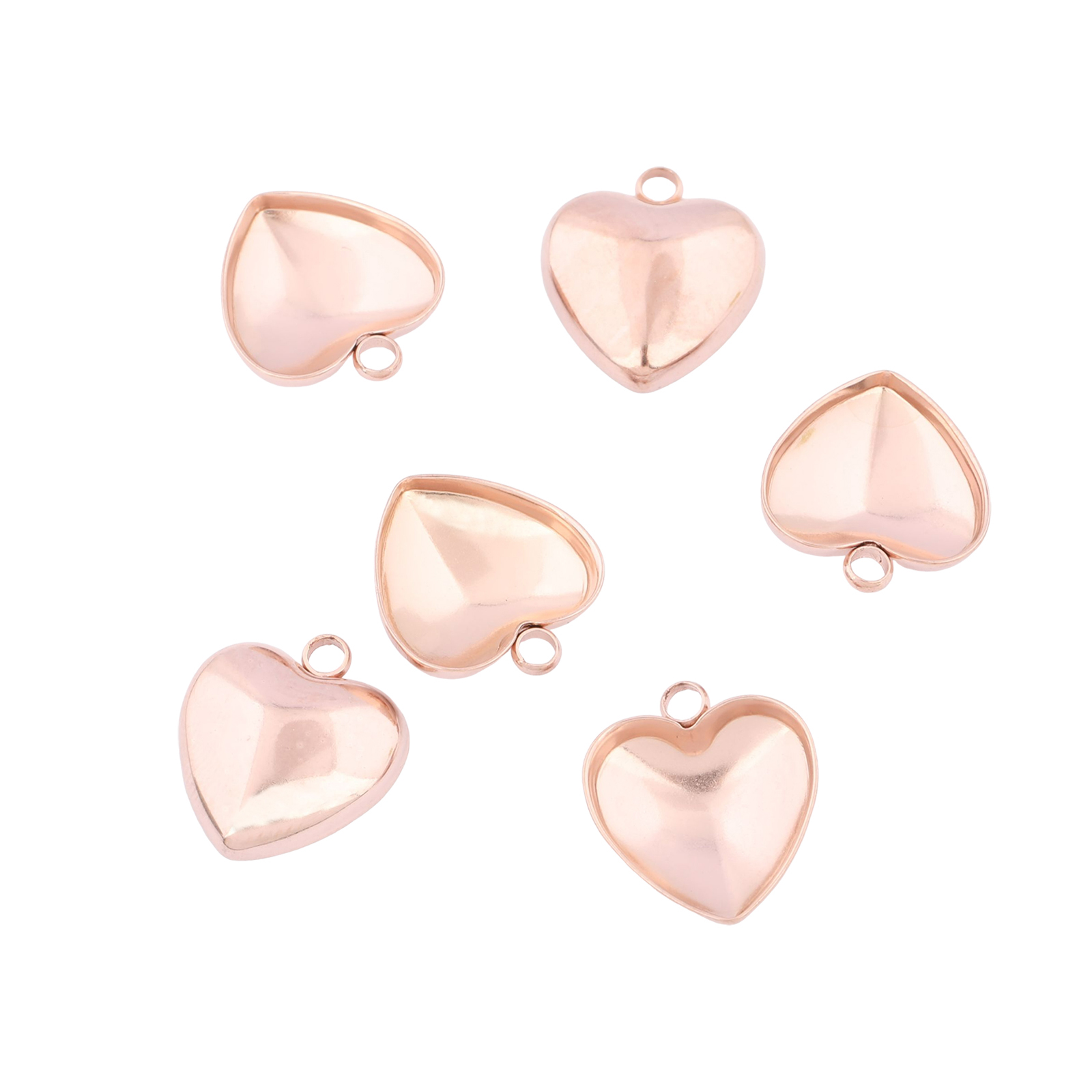 20 adet Paslanmaz Çelik 12mm K - Bezels Set Pendant incelemesi ve fiyatı