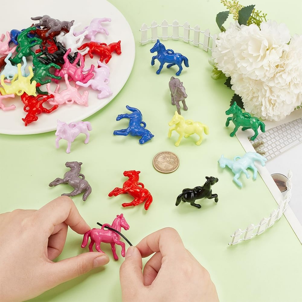 48 adet Opak Akrilik Kolye 12  - Crafting Resin incelemesi ve fiyatı
