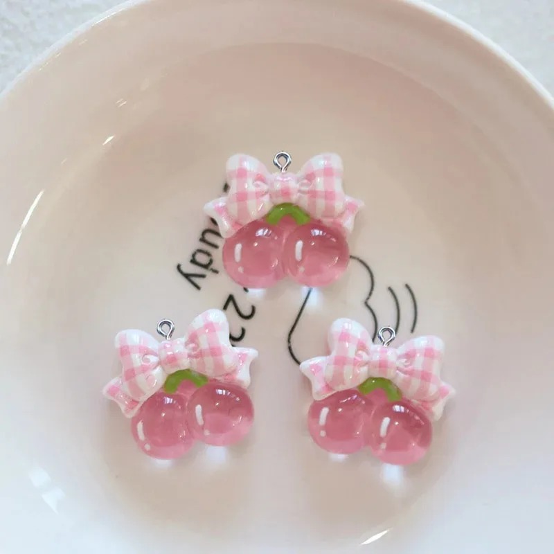 10 adet sevimli kiraz tavşan r - Resin Crafts Diy incelemesi ve fiyatı