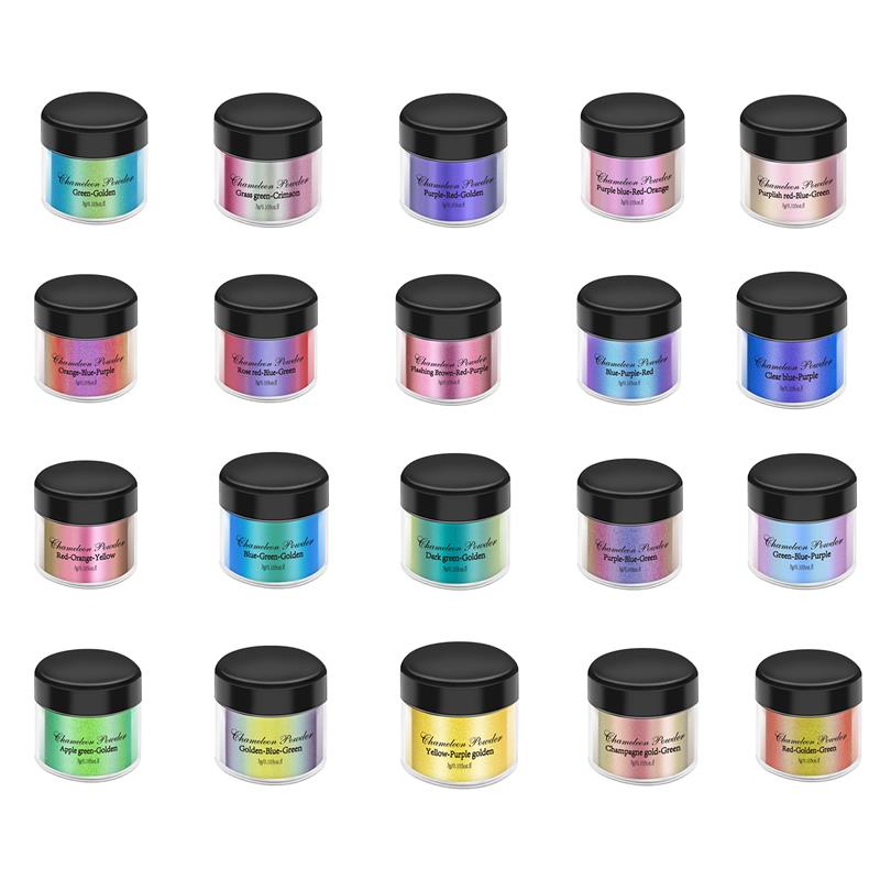3g ayna chamemunlar reçine Pig - Resin Pigment Set incelemesi ve fiyatı