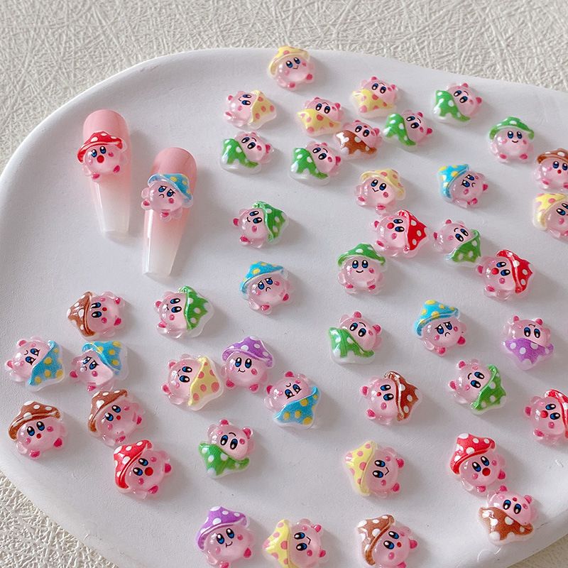 2/10/20 adet Kirby Tırnak Takı - Crafting Resin incelemesi ve fiyatı