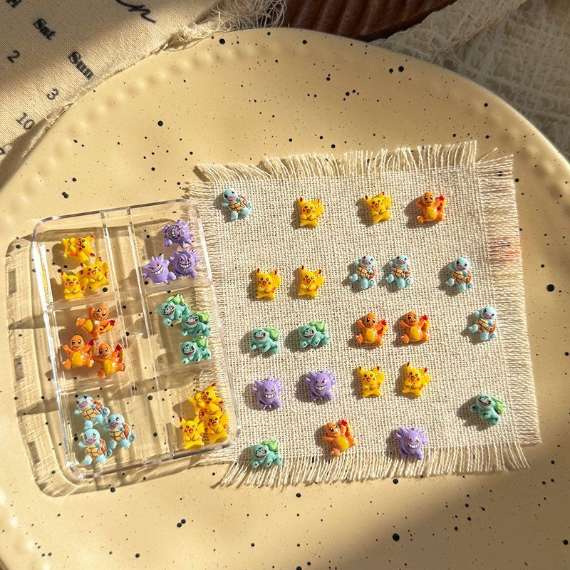 Pokemon tırnak süsleme aksesua - Crafting Resin incelemesi ve fiyatı