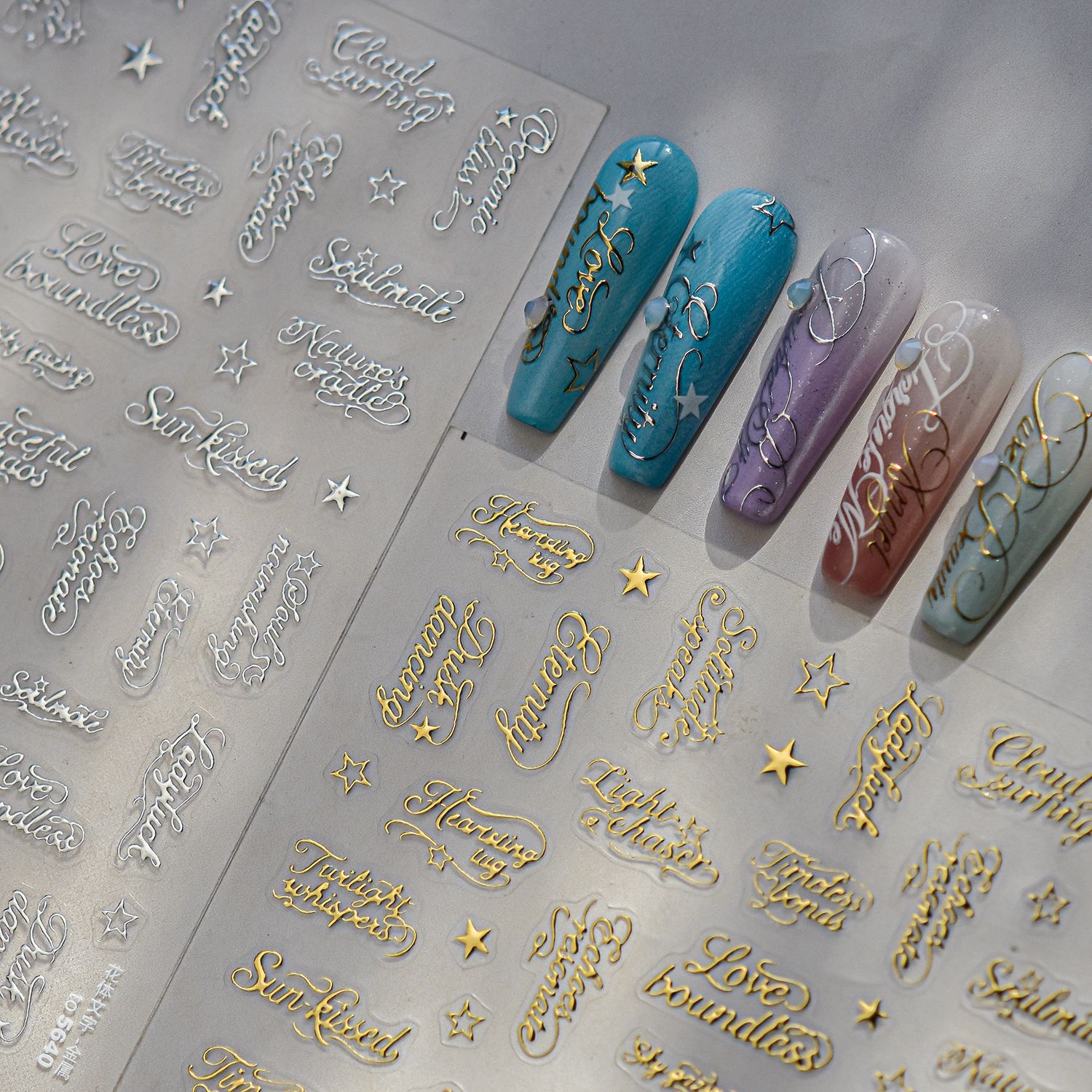 1 adet 5D Altın Folyo Tırnak S - Gold Foil Flakes incelemesi ve fiyatı