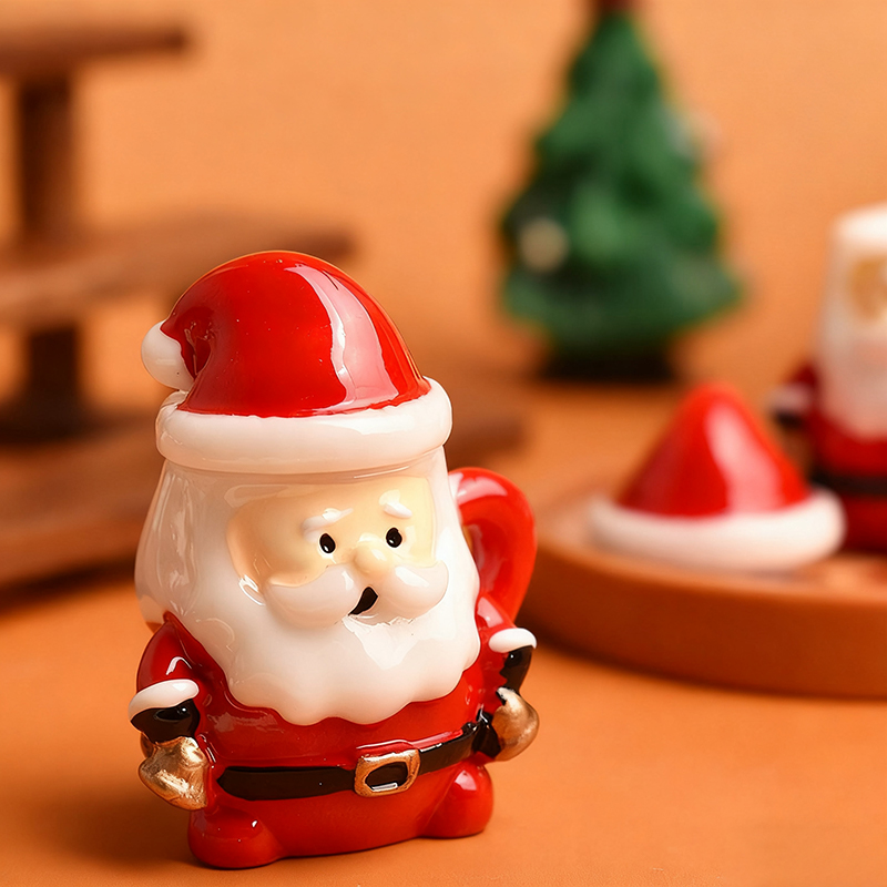 Mini Noel Baba Çay Fincanı Süs - Resin Craft Supplies incelemesi ve fiyatı