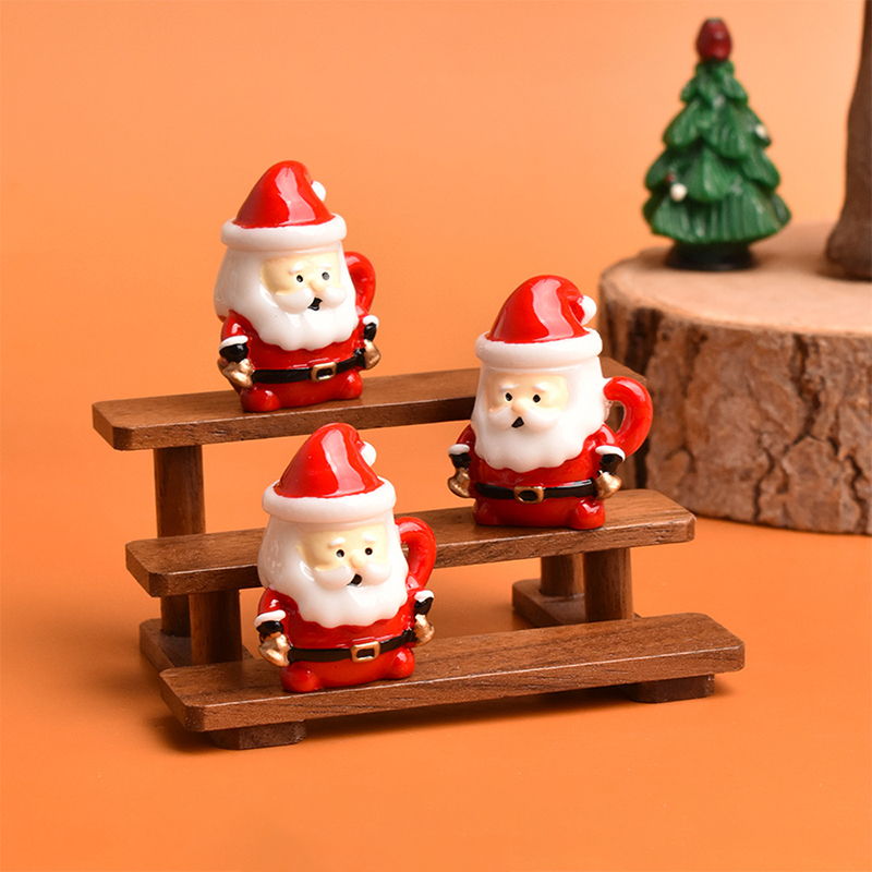 Mini Noel Baba Çay Fincanı Süs - Resin Craft Supplies incelemesi ve fiyatı