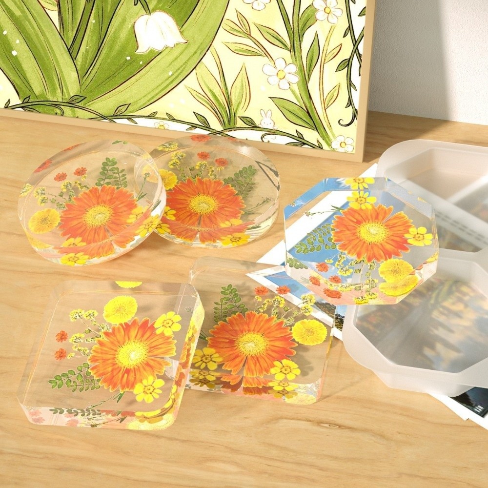 Yaratıcı Bardak Altlıkları Sil - Coaster Mold Round incelemesi ve fiyatı