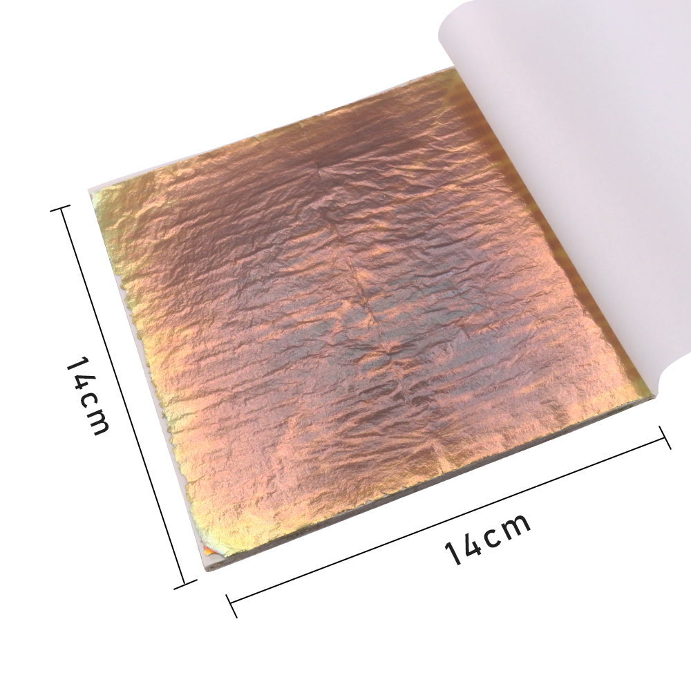 14x14 cm Renkli İmitasyon Altı - Gold Foil Flakes incelemesi ve fiyatı