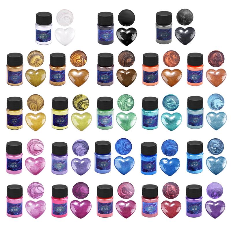 24 renk epoksi reçine boya mik - Resin Pigment Set incelemesi ve fiyatı