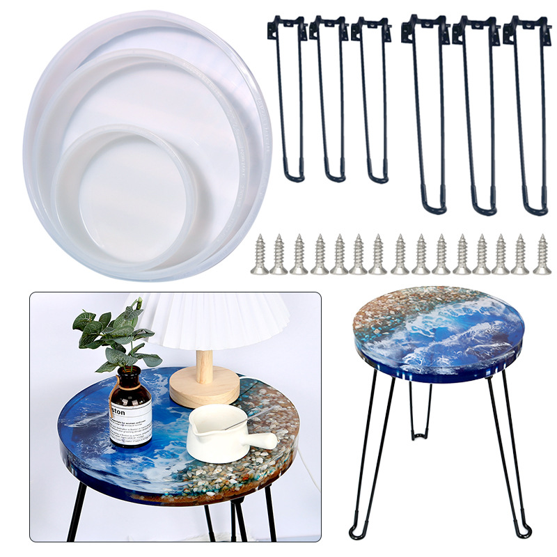 Büyük Yuvarlak Tepsi UV Reçine - Coaster Mold Round incelemesi ve fiyatı