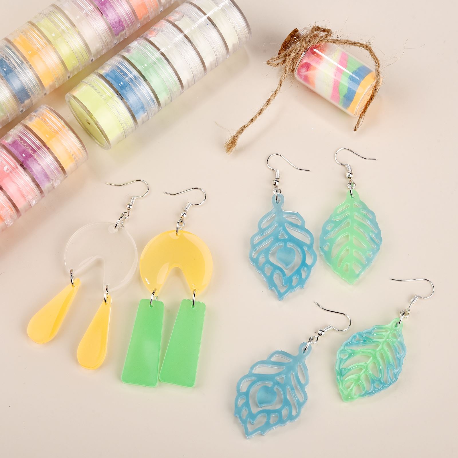 6 Renk/Set Işıltılı Toz Reçine - Resin Pigment Set incelemesi ve fiyatı