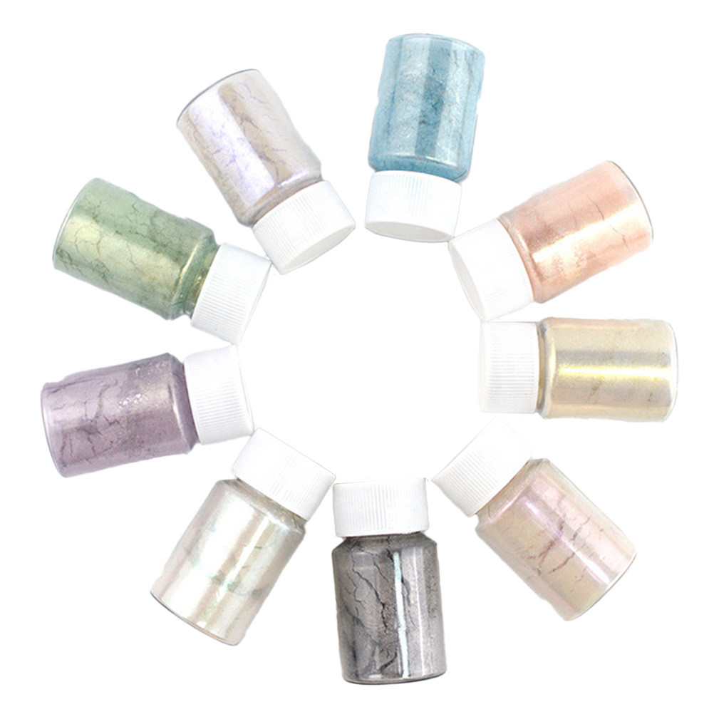 9 Parça Zarif Mika Pigment Toz - Resin Pigment Set incelemesi ve fiyatı
