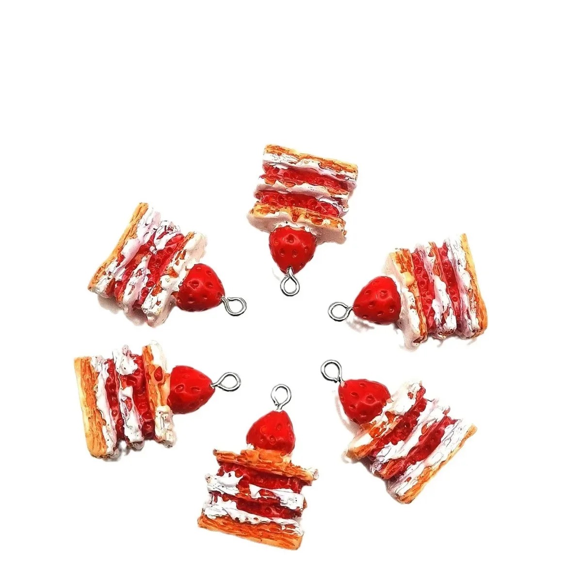 10 adet Mini Simüle Çilekli Ke - Resin Crafts Diy incelemesi ve fiyatı