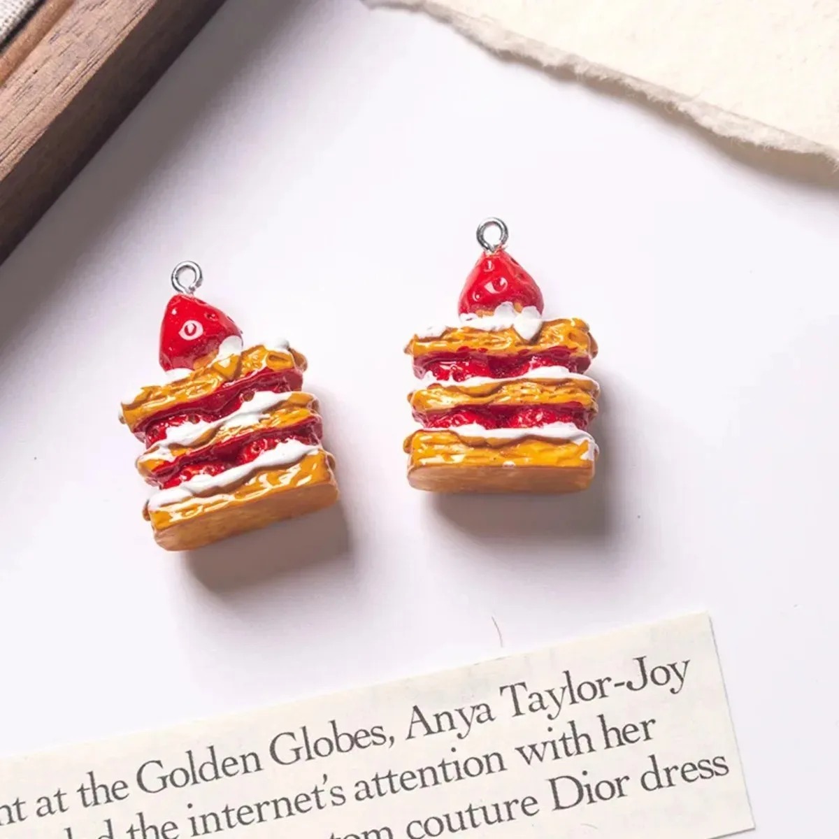 10 adet Mini Simüle Çilekli Ke - Resin Crafts Diy incelemesi ve fiyatı