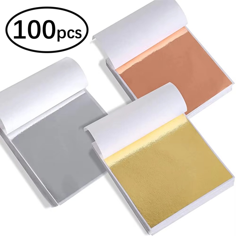100 adet İmitasyon Altın Gümüş - Gold Foil Flakes incelemesi ve fiyatı