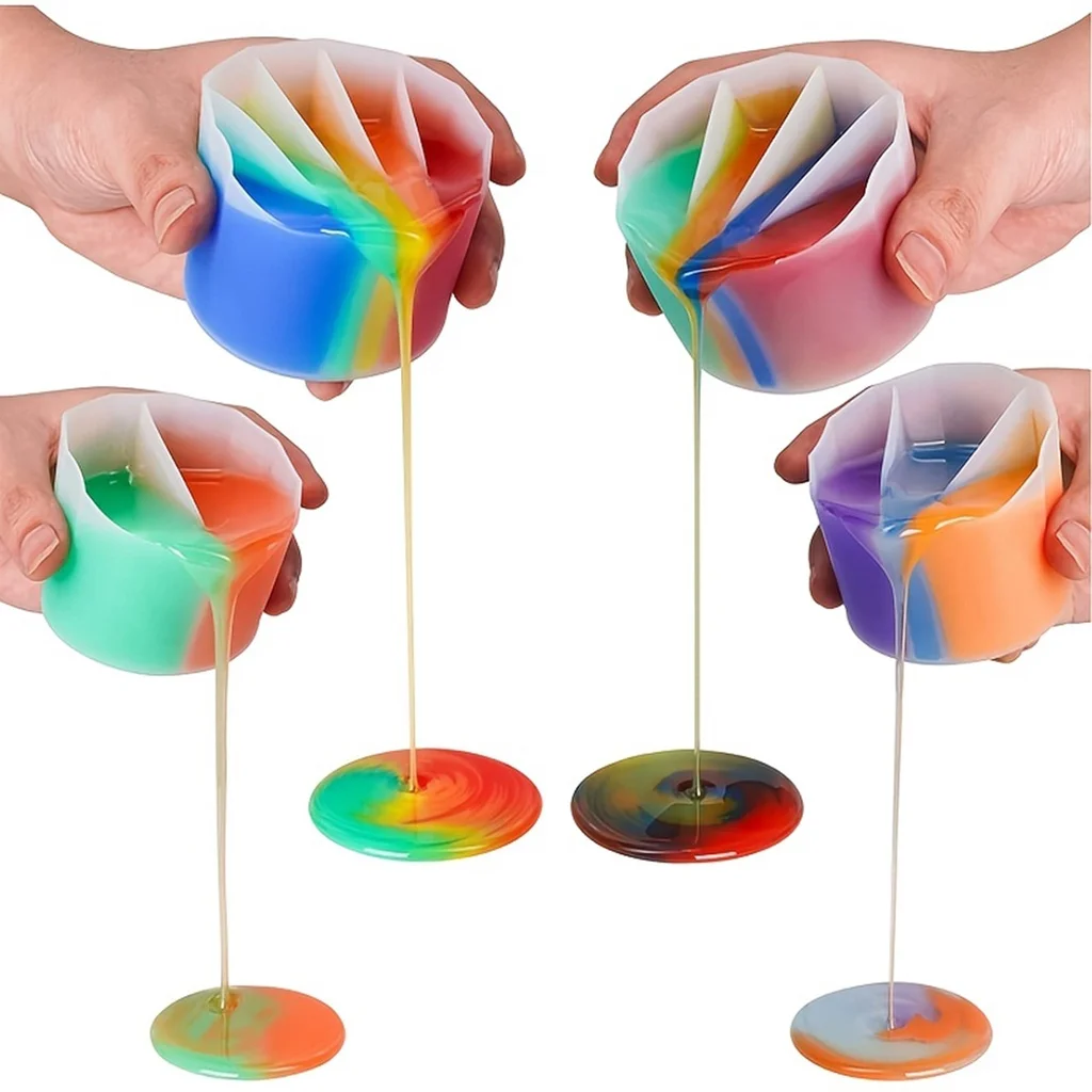 Renk Karıştırma Bölünmüş Finca - Mixing Cup Silicone incelemesi ve fiyatı