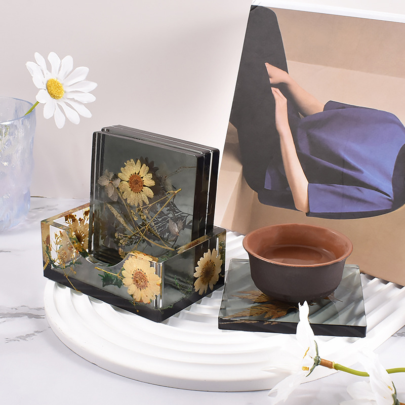 Silikon bardakaltı saklama kut - Coaster Mold Round incelemesi ve fiyatı