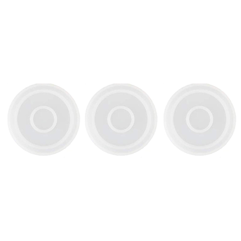 3 Paket Büyük DIY Yuvarlak Coa - Coaster Mold Round incelemesi ve fiyatı